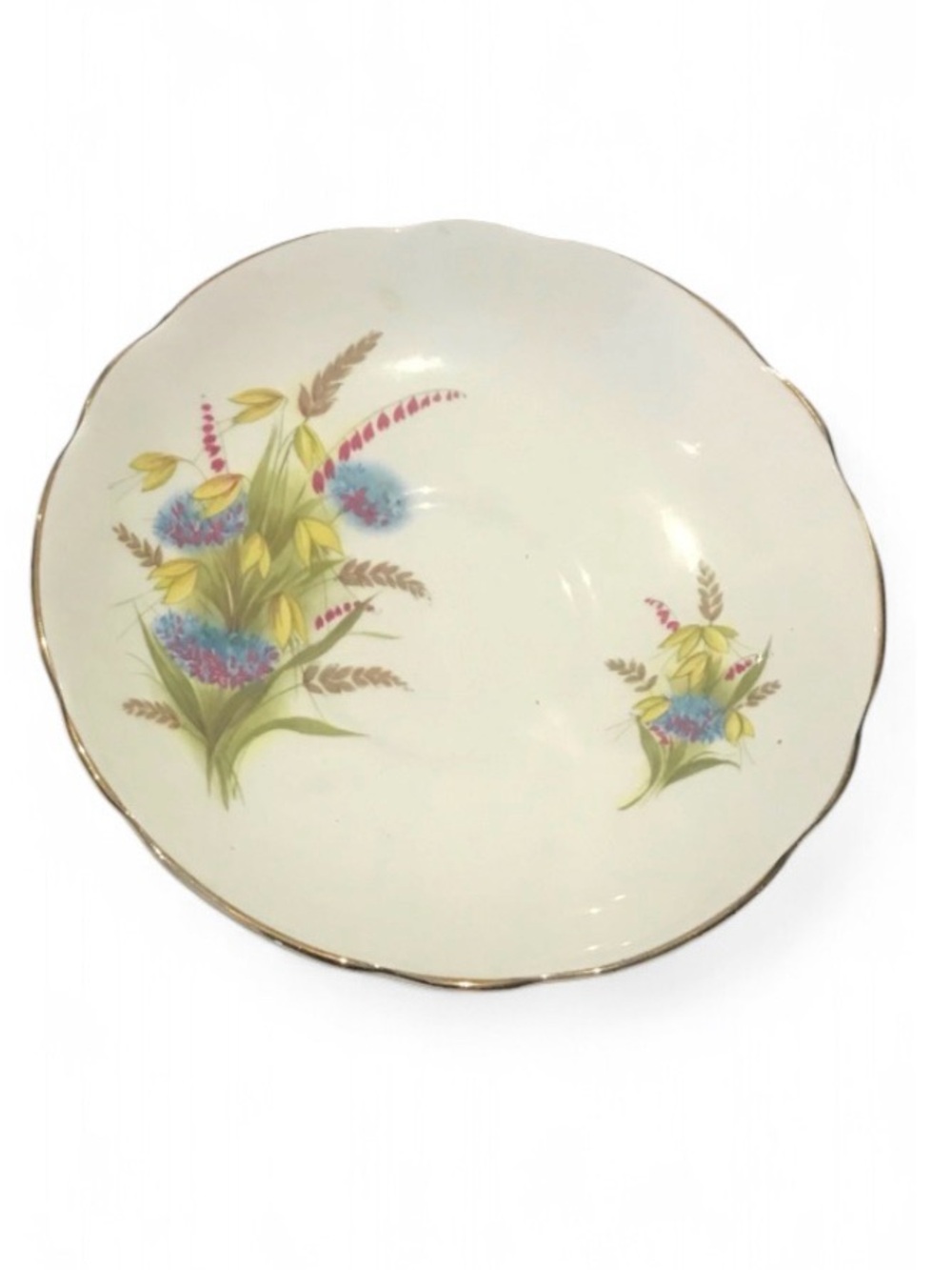 Royal Ascot Orphan Bone China Saucer MCM 1950’s England Porcelain